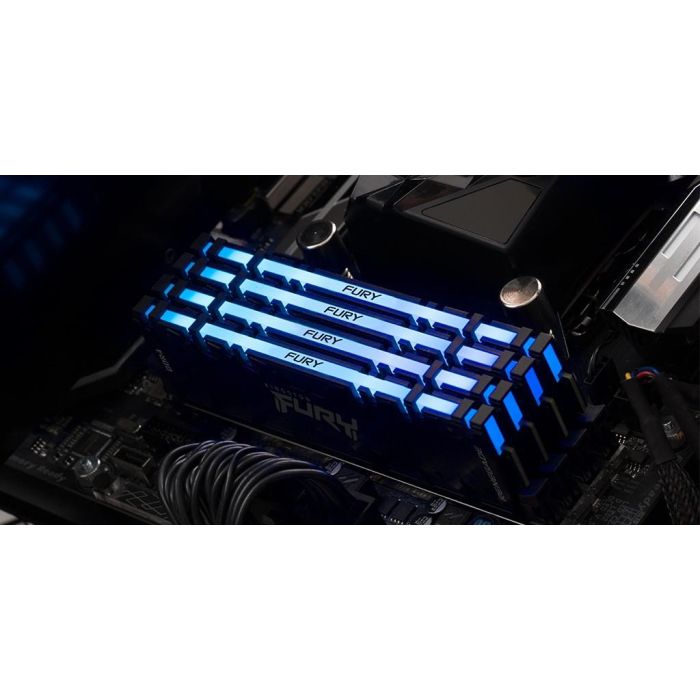 Kingston 16GB3600MT/s DDR4 CL16DIMM Kit of 2FURYRenegadeRGB - Memoria RAM para PC (Kit 2 x 8GB) PC4-28800 9 Kingston 16GB3600MT/s DDR4 CL16DIMM Kit of 2FURYRenegadeRGB - Memoria RAM para PC (Kit 2 x 8GB) PC4-28800 9