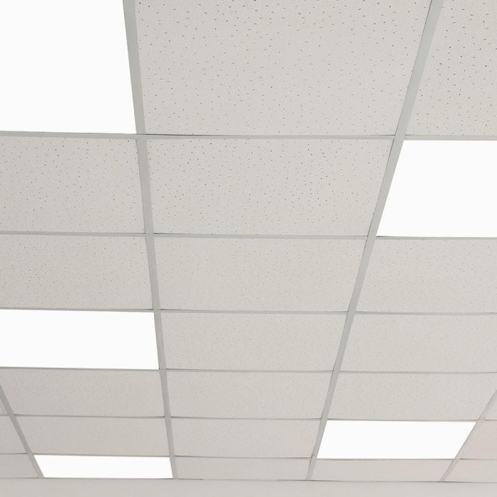 Panel LED Enrejado Extraplano 40W 4400Lm 60x60cm 6000K Blanco Frío UGR19 Antideslumbrante HO-PG-600x600-40W-CW 4