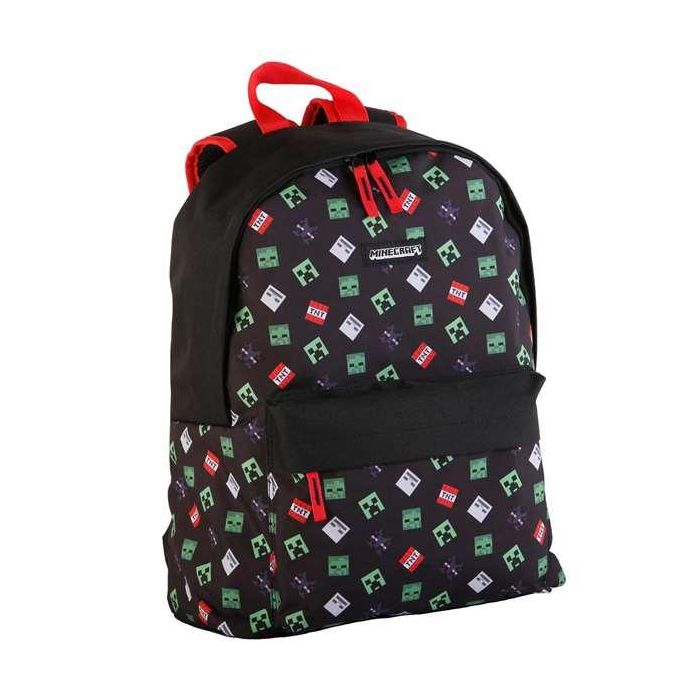 Mochila americana minecraft tnt adaptable a carro, espaldera acolchada.. 42 x 31 x 13.5 cm. Mochila americana minecraft tnt adaptable a carro, espaldera acolchada.. 42 x 31 x 13.5 cm.