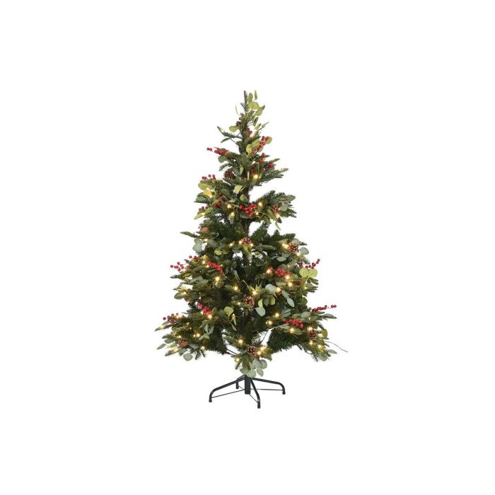 Arbol Navidad Alpina DKD Home Decor Verde Rojo 95 x 150 x 95 cm