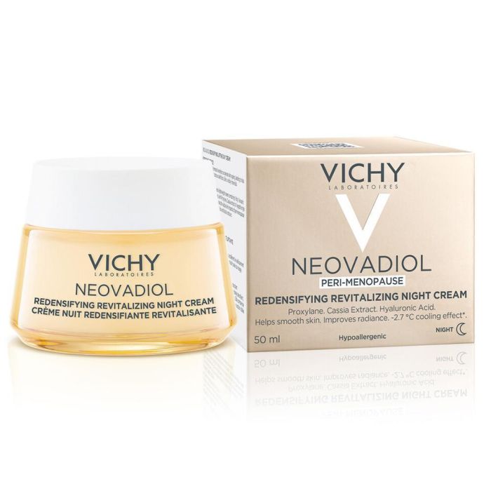 Vichy Neovadiol Peri-Menopausia Crema Noche Redensificante Facial Reafirmante Antiedad para Piel +50 Años 50 ml