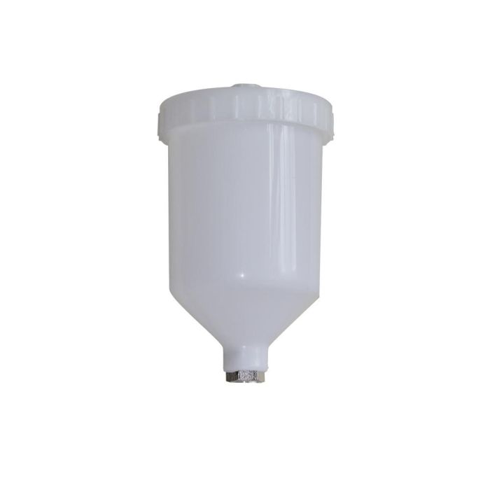 Mota Herramientas Recipiente plástico 600cc para pintura modelos P700, P900, P950 0 Mota Herramientas Recipiente plástico 600cc para pintura modelos P700, P900, P950 0