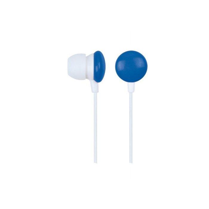 Gembird MHP-EP-001-B Auriculares intraaurales Alámbricos para Música Azul y Blanco