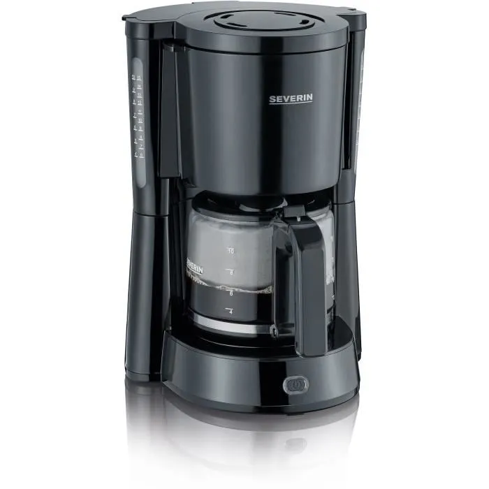 Severin Cafetera Tipo Filtro KA4815 Negra 1000 W 1.4 L hasta 10 Tazas 1