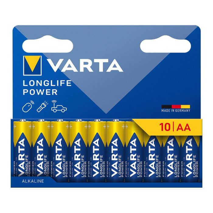 Pila alkalina longlife power aa - lr06 (blister cartón 10 unidades) ø14,5 x 50,5 mm Pila alkalina longlife power aa - lr06 (blister cartón 10 unidades) ø14,5 x 50,5 mm