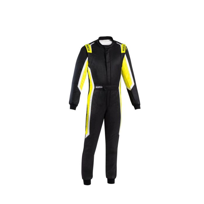 Sparco SBRS0006B0K08052 Traje de Carreras Sprint Pro 2025 Negro-Amarillo Talla 52 FIA 8856-2018 SFI 3.2A/5 1 Sparco SBRS0006B0K08052 Traje de Carreras Sprint Pro 2025 Negro-Amarillo Talla 52 FIA 8856-2018 SFI 3.2A/5 1