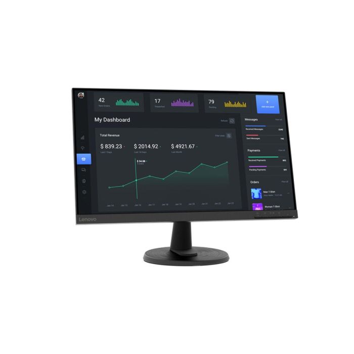 Monitor Lenovo D24-40 Full HD 23,8" Full HD 75 Hz 4 Monitor Lenovo D24-40 Full HD 23,8" Full HD 75 Hz 4