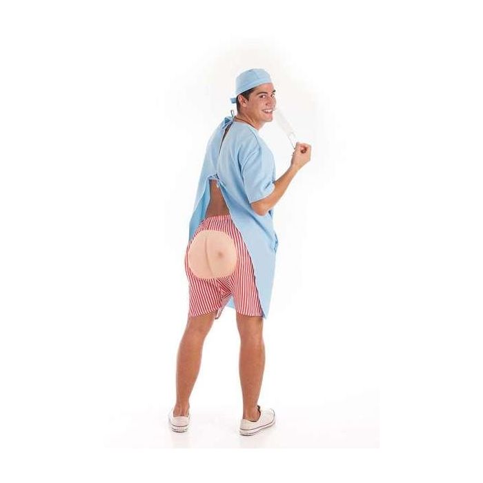 Disfraz adulto enfermo hospital t-XL talla XL Disfraz adulto enfermo hospital t-XL talla XL
