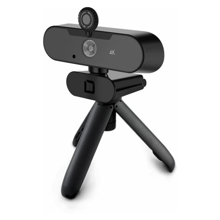 DICOTA D31888 Webcam PRO Plus 4K, 3840 x 2160 Pixeles, 60 pps, Tapa de Privacidad, Conectar y Usar DICOTA D31888 Webcam PRO Plus 4K, 3840 x 2160 Pixeles, 60 pps, Tapa de Privacidad, Conectar y Usar