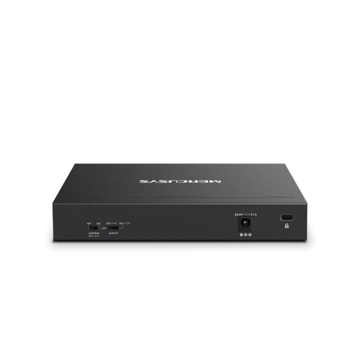 Mercusys MS108GP Switch Gestionado de 8 Puertos Gigabit Ethernet (10/100/1000) con PoE y Montaje en Pared, Negro 2 Mercusys MS108GP Switch Gestionado de 8 Puertos Gigabit Ethernet (10/100/1000) con PoE y Montaje en Pared, Negro 2