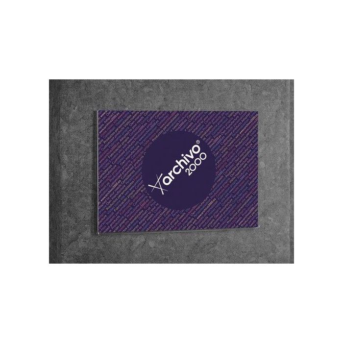 Archivo 2000 Identificador Mural Portanombre A4 Horizontal Poliestireno Transparente con Adhesivo Removible 300x215 mm