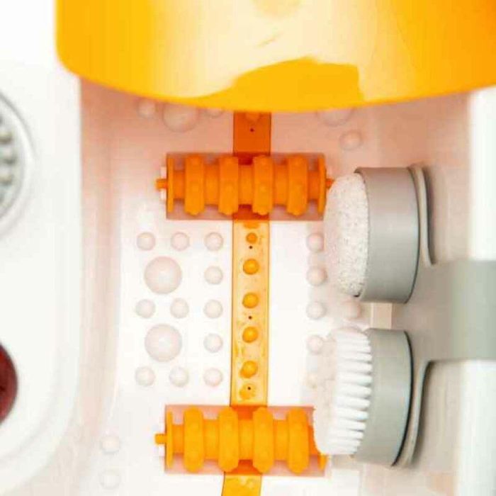 Medisana FS 883 Baño de pies con Masaje Relajante de Burbujas, Vibración, Conservación de Calor y 3 Accesorios Pedicura 80W 1 Medisana FS 883 Baño de pies con Masaje Relajante de Burbujas, Vibración, Conservación de Calor y 3 Accesorios Pedicura 80W 1