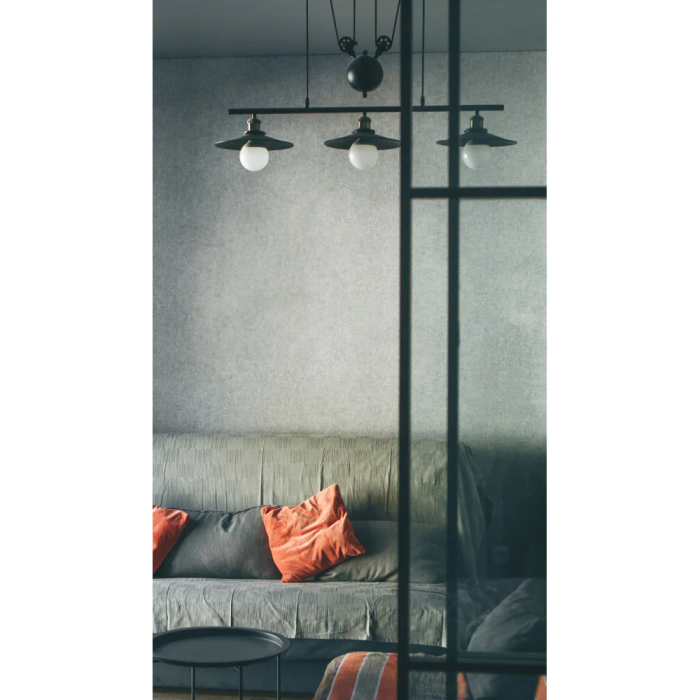 Burnaby Lámpara Colgante Metal Diseño Industrial SKD-P80008 Elegante Única para Hogar y Negocios 2