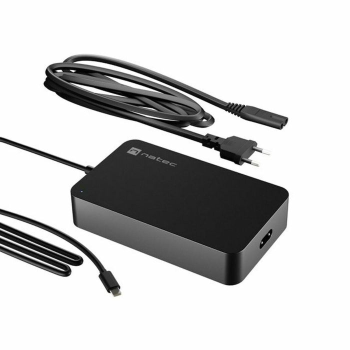 NATEC Grayling Adaptador e Inversor de Corriente Interior 90W para Portátil Negro 110-240V 2 NATEC Grayling Adaptador e Inversor de Corriente Interior 90W para Portátil Negro 110-240V 2