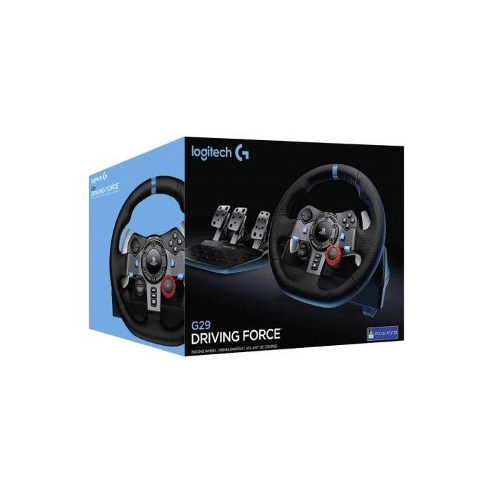 Logitech Volante G29 Driving Force - Force Feedback, Compatible con PS3/PS4/PC, Construcción Duradera 4