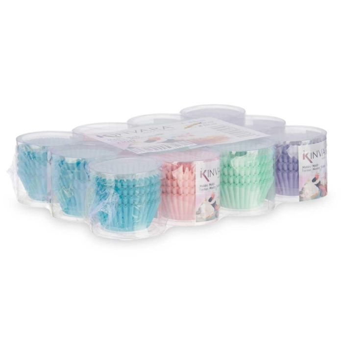 Set 100 Moldes Papel Reposteria 8Cm Surtidos Kinvara (48 Unidades) 2 Set 100 Moldes Papel Reposteria 8Cm Surtidos Kinvara (48 Unidades) 2