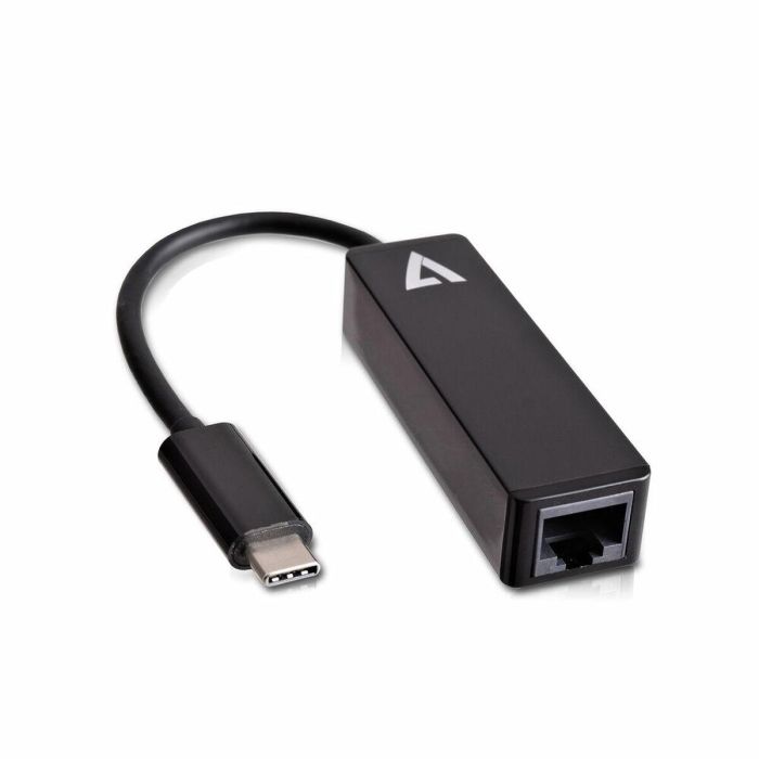 Adaptador USB a Ethernet V7 V7UCRJ45-BLK-1N Adaptador USB a Ethernet V7 V7UCRJ45-BLK-1N