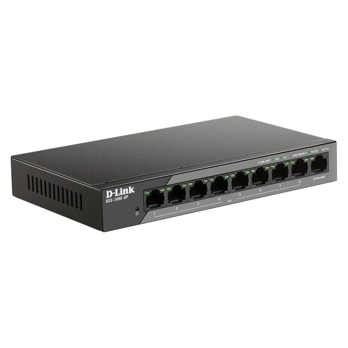 Switch D-Link DSS-100E-9P 1 Switch D-Link DSS-100E-9P 1