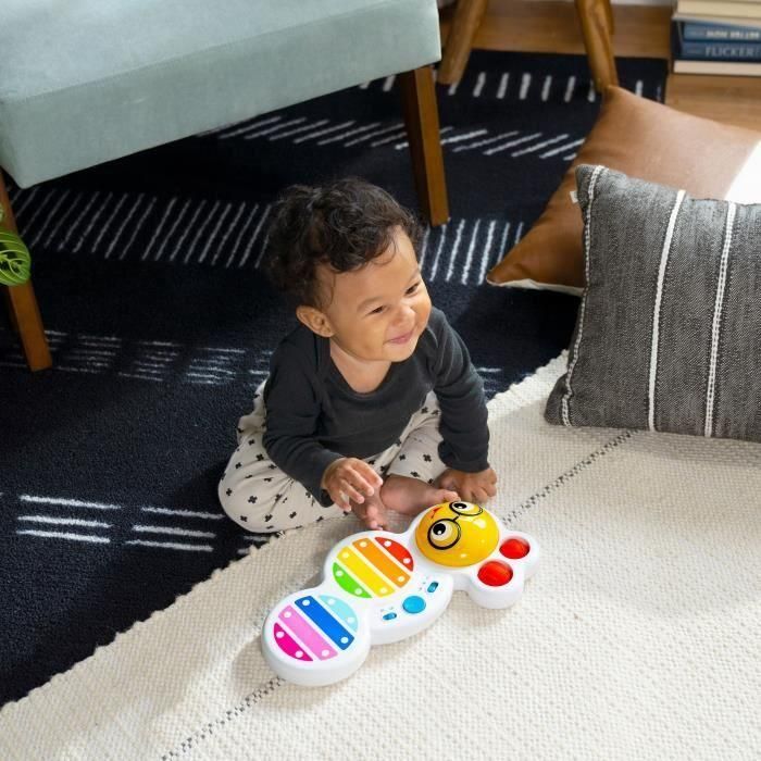 Bright Starts BE74451129276 Xilófono Cal's Curious Keys Juguete Musical para 12 meses en adelante 2