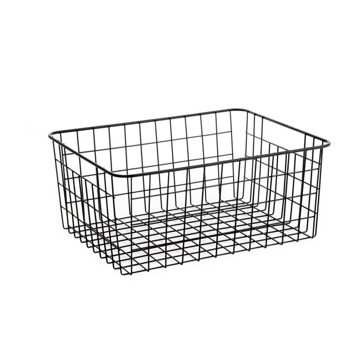 Cesta de Metal Organizadora 36x29x15.5 cm Confortime (12 Unidades) 7 Cesta de Metal Organizadora 36x29x15.5 cm Confortime (12 Unidades) 7