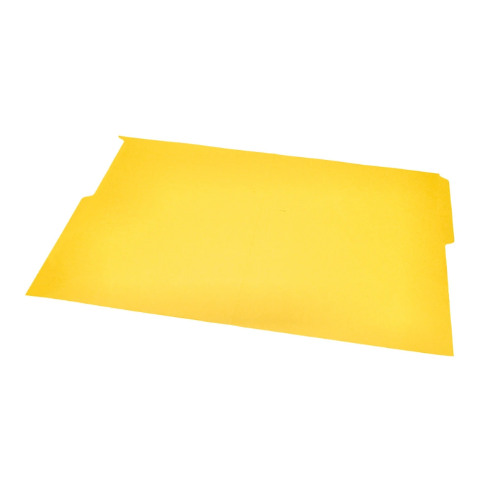 Liderpapel Subcarpeta Cartulina Folio Pestaña Izquierda 240g/m2 Amarillo 6