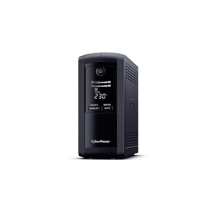 SAI Línea Interactiva Cyberpower VP700ELCD/ 700VA-390W/ 4 Salidas/ Formato Torre SAI Línea Interactiva Cyberpower VP700ELCD/ 700VA-390W/ 4 Salidas/ Formato Torre