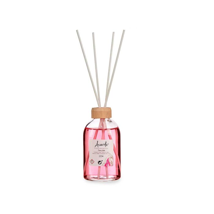 Mikado 100Ml Con Varilla Fresa Y Nata Acorde 5X21CM (12 Unidades) 1 Mikado 100Ml Con Varilla Fresa Y Nata Acorde 5X21CM (12 Unidades) 1