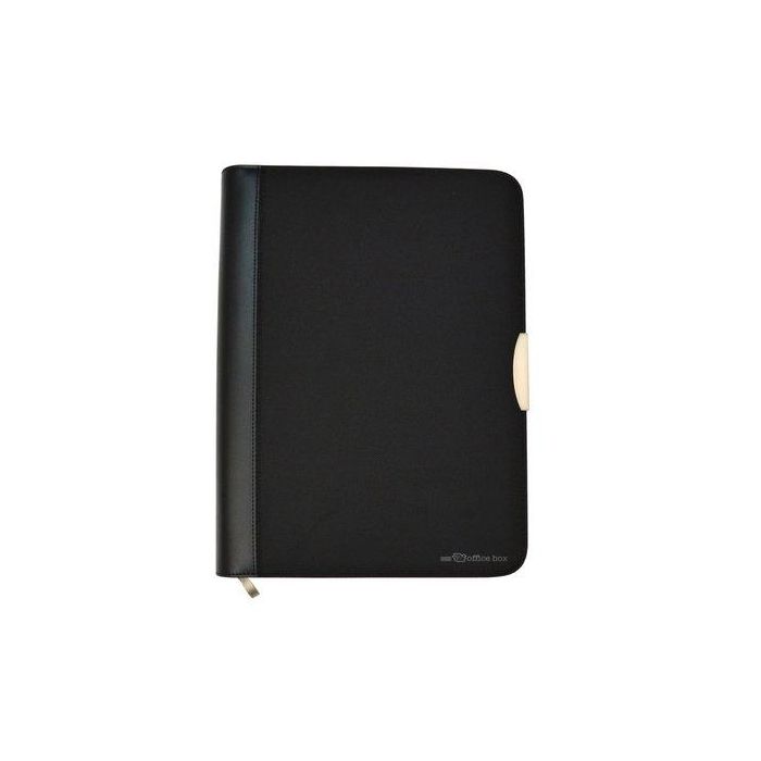 Carpeta Portadocumentos Office Box Dynaminc A4 Con 4 Anillas Negro