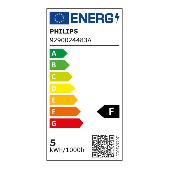 Bombilla led gu10 4,7w 2.700k-6.500k 345lm wifi philips wiz 5