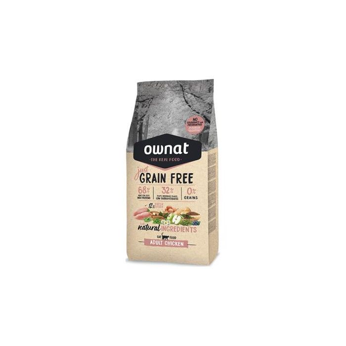 Ownat Gato Gf Just Chicken 8 kg