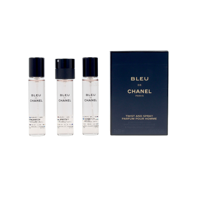 Chanel Bleu De Chanel Parfum Men 3x20 mL