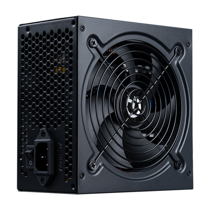 Hiditec RX650 Fuente de Alimentación ATX 650W 80 PLUS Bronze Ventilador 120mm Silencioso Cables Planos Protecciones Múltiples Negro