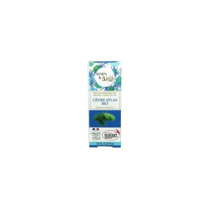 BORN TO BIO Aceite Esencial Orgánico de Cedro del Atlas 10 ml Bio