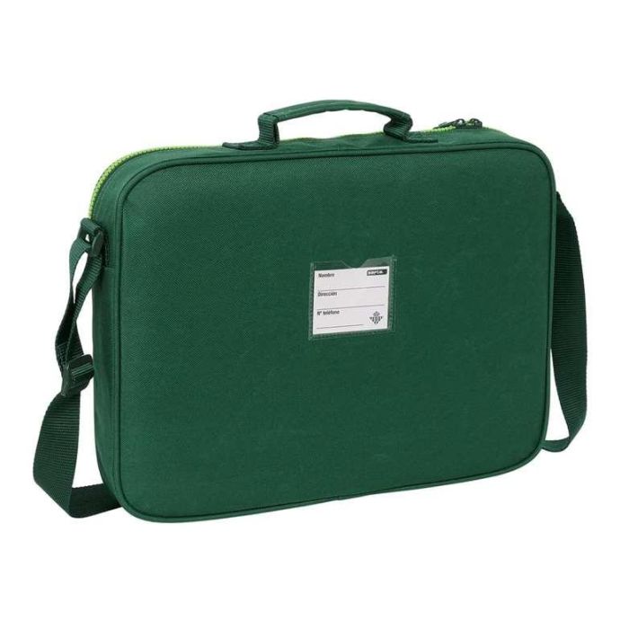 Cartera Extraescolar Safta Resistente Resistente Al Agua Real Betis Balompie 280x380x60 mm 4 Cartera Extraescolar Safta Resistente Resistente Al Agua Real Betis Balompie 280x380x60 mm 4