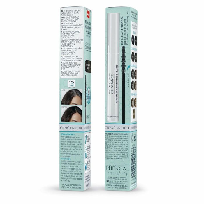 Tinte para Cejas Clearé Institute COLOUR CLINUANCE Castaño Oscuro 10 ml 2 Tinte para Cejas Clearé Institute COLOUR CLINUANCE Castaño Oscuro 10 ml 2