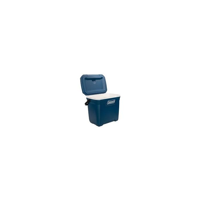 Coleman 28QT Xtreme - Nevera portátil de 26L, con asa de transporte, caja con tapa de bisagra, color azul
