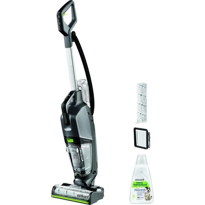 NUEVO BISSELL CrossWave Hydrosteam PET Select - Limpiador a vapor con cable - Pisos duros y alfombras - Autolimpieza - Iluminación del piso NUEVO BISSELL CrossWave Hydrosteam PET Select - Limpiador a vapor con cable - Pisos duros y alfombras - Autolimpieza - Iluminación del piso