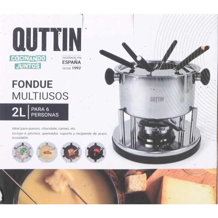 Quttin Fondue Multiusos 2L para 6 Personas (6 Unidades) 1
