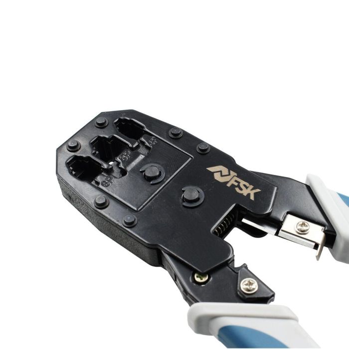 Crimpadora Ferrestock RJ45 / RJ11 Pelacables 3 Crimpadora Ferrestock RJ45 / RJ11 Pelacables 3