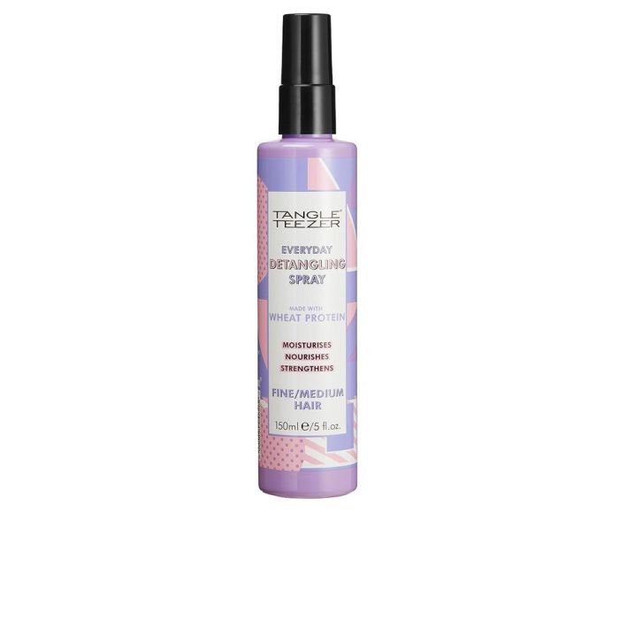 Tangle Teezer Spray Desenredante para Cabello Fino y Medio 150ml con Proteínas de Trigo, Vegano y PETA 0 Tangle Teezer Spray Desenredante para Cabello Fino y Medio 150ml con Proteínas de Trigo, Vegano y PETA 0