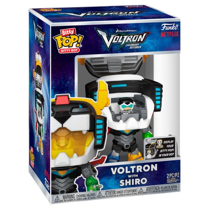 Figura Bitty Bots Voltron - Voltron with Siro 1