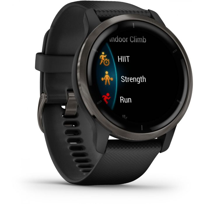 Garmin Venu 2 Smartwatch GPS 45mm, Reloj Inteligente Fitness con Música, Pagos y Monitor de Salud, Color Negro 46 Garmin Venu 2 Smartwatch GPS 45mm, Reloj Inteligente Fitness con Música, Pagos y Monitor de Salud, Color Negro 46