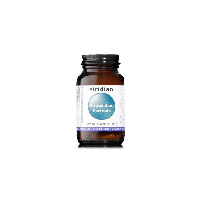 VIRIDIAN Antioxidante Fórmula Completa Vegano y Kosher 30 Cápsulas