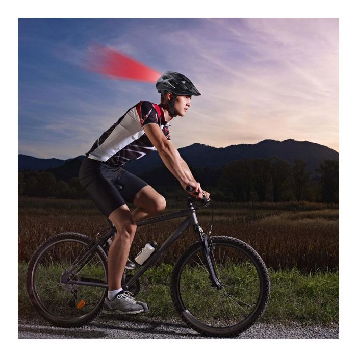 Casco bicicleta c/leds rojos talla l. dunlop 1 Casco bicicleta c/leds rojos talla l. dunlop 1