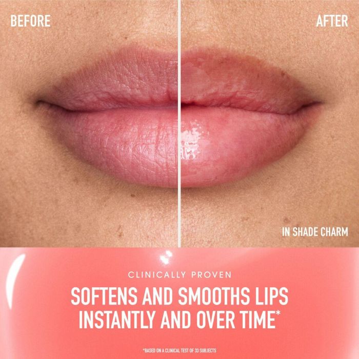 Bare Minerals NOURISHING Aceite de Labios #Charm 3,8 ml - Hidratación Intensa y Color Vibrante 8