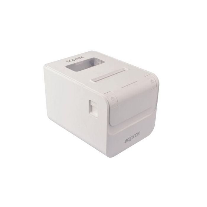 Approx appPOS80AMUSEWH Impresora de Tickets Térmica 80mm Auto-corte 250mm/s USB Ethernet RS232 Sin Cartuchos Blanca