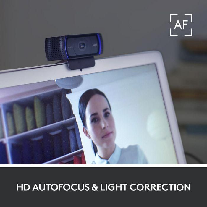 Webcam Logitech C920S Pro 1080P 30Fps 9 Webcam Logitech C920S Pro 1080P 30Fps 9