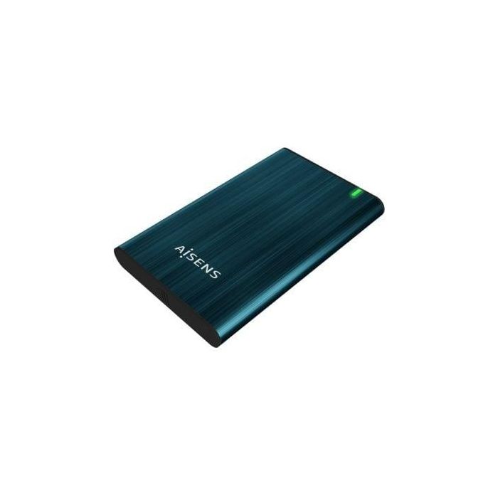 Aisens ASE-2525PB Caja Externa para Disco Duro 2.5" USB 3.0 SATA, sin Tornillos, Aluminio, UASP, Compatible SSD, Azul 1 Aisens ASE-2525PB Caja Externa para Disco Duro 2.5" USB 3.0 SATA, sin Tornillos, Aluminio, UASP, Compatible SSD, Azul 1