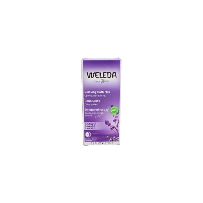 WELEDA Aceite de Baño de Lavanda 200 ml – Relajante y Calmante con Aceites Esenciales Naturales Certificado NaTrue
