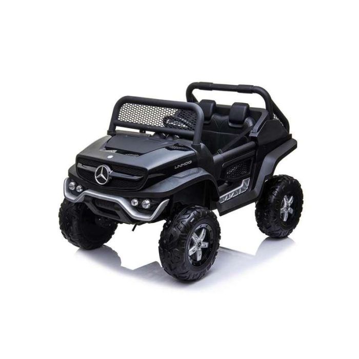 Coche Eléctrico para Niños Injusa Mercedes Benz Unimog Negro Coche Eléctrico para Niños Injusa Mercedes Benz Unimog Negro